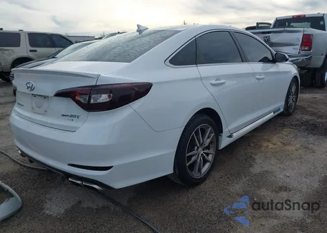2017 Hyundai Sonata Sport 2.0T z USA, uszkodzony, nr VIN 5NPE34AB1HH591717